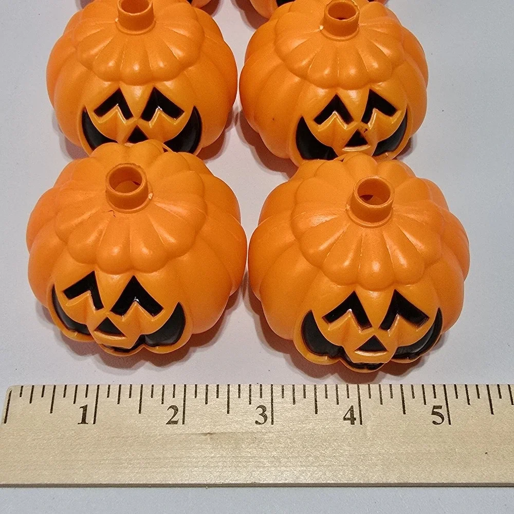 Pumpkin Blow Mold String Light Cover‎ Vintage Jack O Lantern Halloween
